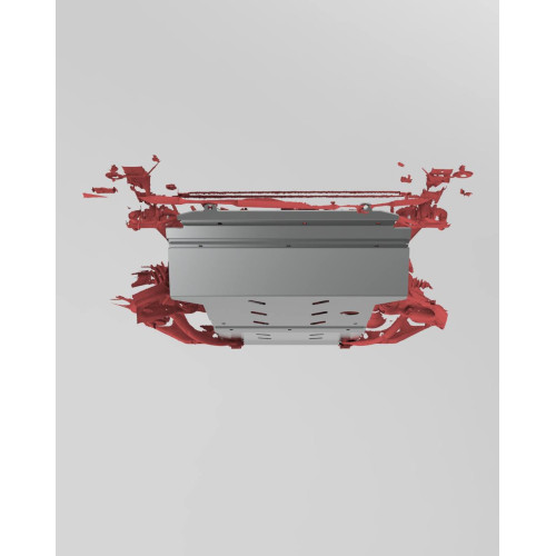 Мощная 4-х секционная защита низа Toyota Land Cruiser Prado 120 / 4Runner 215 / Lexus gx 470 