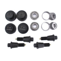 Комплект ремонтный шкворневого узла для автомобилей УАЗ с мостами Спайсер, гибридный