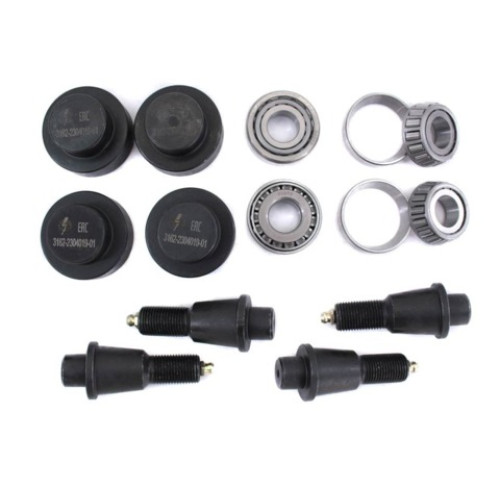 Комплект ремонтный шкворневого узла для автомобилей УАЗ с мостами Спайсер, гибридный