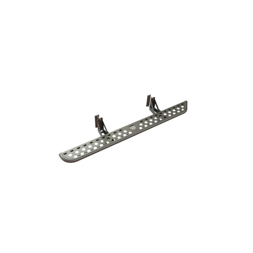 Пороги силовые Nissan Navara D40 (цельная ступень)