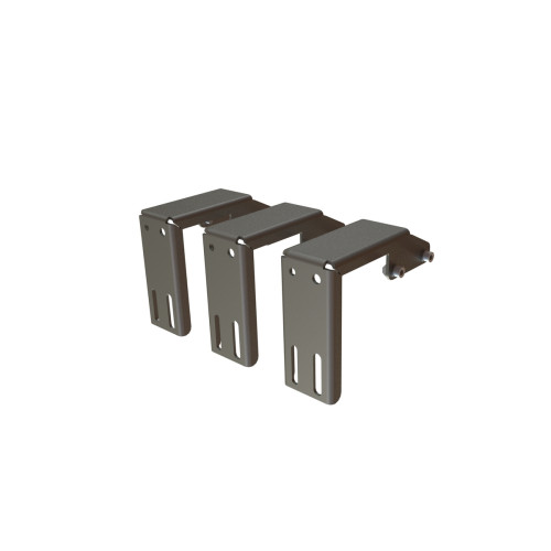 Комплект кронштейнов крепления веерной маркизы на багажник нижний