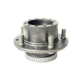 Ступица колеса УАЗ с АБС нерегулируемая с усиленными подшипниками в сборе со шпильками задняя