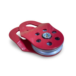 Блок усиления (полиспаст) 10т. с тавотницей (красный)