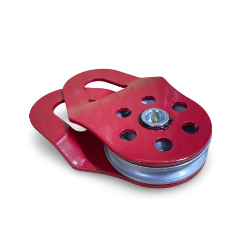 Блок усиления (полиспаст) 10т. с тавотницей (красный)