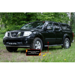 Молдинг на дверь широкий, передний правый Русская артель Nissan Navara 2005-2010  MN-076820