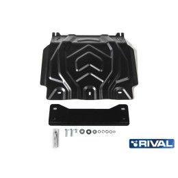 Защита картера RIVAL Fiat Fullback 2016-/ Mitsubishi L200 2015-/ Mitsubishi Pajero Sport 2016-  222.4041.2