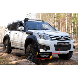 Защитная сетка решетки переднего бампера Русская артель Great Wall Hover H3 2010-2013  SRG-138002