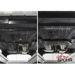 Защита топливных трубок АвтоБроня Nissan Terrano/ Renault Duster  111.04716.1