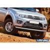 Защита переднего бампера d76 RIVAL Mitsubishi L200 2006-2015 R.4004.015