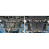 Защита КПП RIVAL Toyota Hilux 2015-/Toyota Fortuner 2017-  111.9503.1