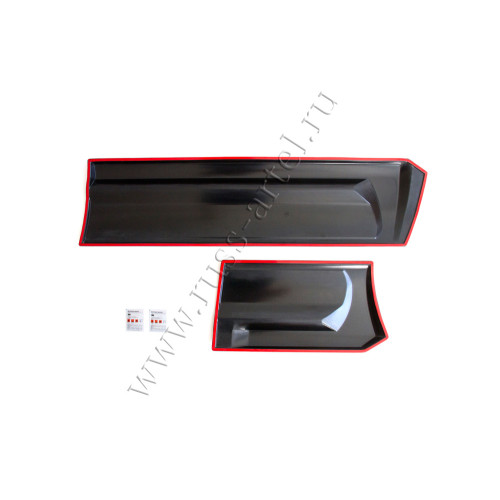 Молдинги на двери широкие Русская артель Nissan Navara 2005-2010  MN-076800