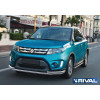 Защита переднего бампера d42+d42 RIVAL Suzuki Vitara 2015-  R.5509.002