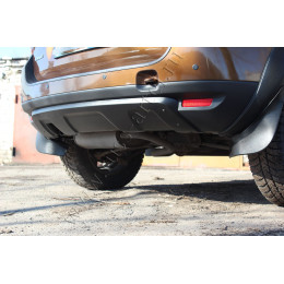 Накладка заднего бампера (аэродинамический обвес) Русская артель Renault Duster 2010-2014  NRD-007802