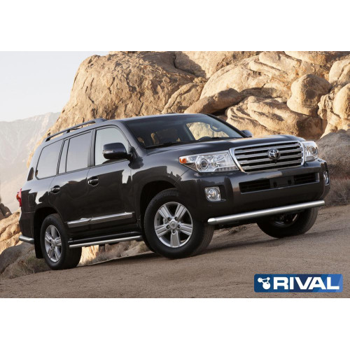 Защита переднего бампера d76 RIVAL Toyota Land Cruiser 200 2011-2015  R.5713.005