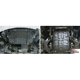 Защита картера АвтоБроня Great Wall Hover H5 2011-2015  111.02001.3