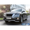 Защита переднего бампера d57 волна RIVAL Nissan Pathfinder 2014-2016-2017  R.4121.003