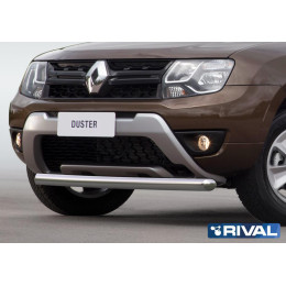 Защита переднего бампера d57 RIVAL Renault Duster 2015-  R.4703.001