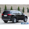 Защита заднего бампера d76 RIVAL Mitsubishi Pajero Sport 2008-2013-2016  R.4007.008