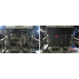 Защита картера + КПП АвтоБроня Nissan Terrano/ Renault Duster  111.04722.1