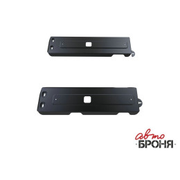Защита топливного бака АвтоБроня UAZ Patriot 2007-2016; 2 Части  222.06309.1