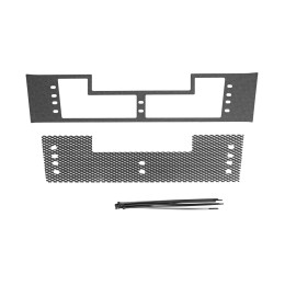 Защитная сетка переднего бампера Русская артель Mitsubishi Pajero IV 2014- (рестайлинг 2)  SRM-134122