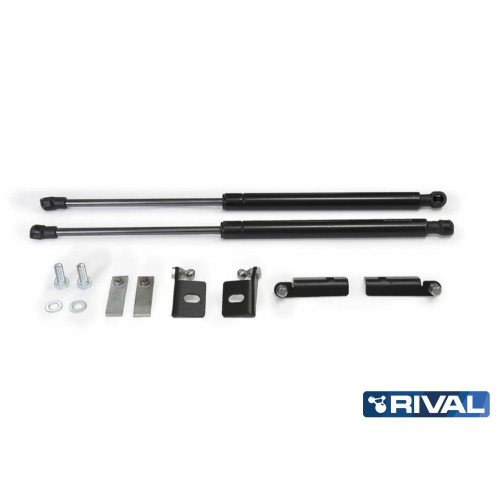 Амортизаторы капота, 2 шт. RIVAL Navara 2005-2015/ Nissan Pathfinder 2004-2014  A.ST.4107.1