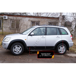 Защитный комплект Русская артель Chery Tiggo (Т11) I 2005-2013  ZKС-190702