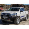 Силовая защита штатных порогов без крепежа RIVAL Toyota Hilux Revo 2015-  2D.5703.1.1