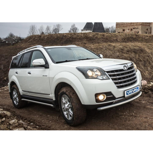 Защита переднего бампера d57 RIVAL Great Wall Hover H3 2014-2015  R.2007.001