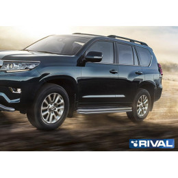 Защита штатного порога d42 RIVAL Toyota Land Cruiser 150 Prado  R.5704.016