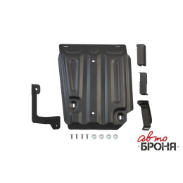 Защита топливного бака АвтоБроня Nissan Terrano/ Renault Duster  111.04718.1