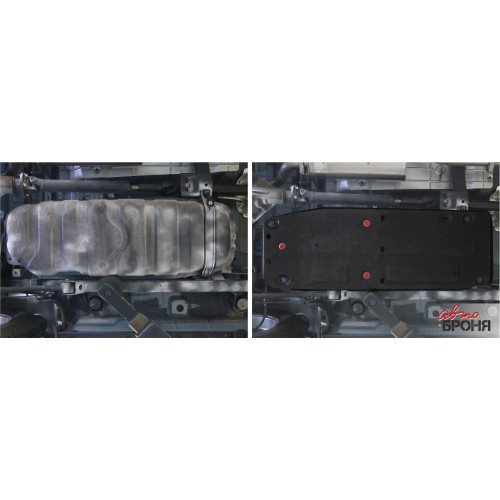 Защита топливного бака АвтоБроня Ssang Yong  111.05313.1