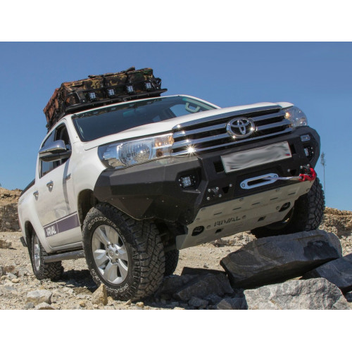 Бампер силовой передний AL без ПТФ RIVAL Toyota Hilux Revo 2015-  2D.5701.1.B-NL