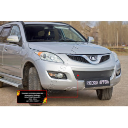 Зимняя заглушка решетки переднего бампера Русская артель Great Wall Hover H5 2011-2016  ZRG-126802