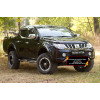 Накладки на передние фары (реснички) Mitsubishi L200 2015-2018  REM-082500