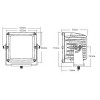 SAE-Серия D-XL (9 светодиодов) Отборный жёлтый противотуманный свет (пара)  321514