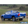 Защита заднего бампера d76+d42 уголки RIVAL Toyota Hilux 2015- R.5716.009