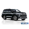 Защита переднего бампера d76+d57 с профильной защитой картера RIVAL Toyota Land Cruiser 200 Executive 2016-2017  R.5717.014