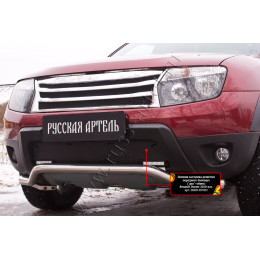 Зимняя заглушка решетки переднего бампера ,«дхо»+обвес Русская артель Renault Duster 2010-2014  ZRRD-037832