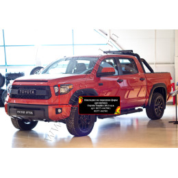 Накладки на передние фары (реснички) Русская Артель Toyota Tundra 2013+ RETT-042900