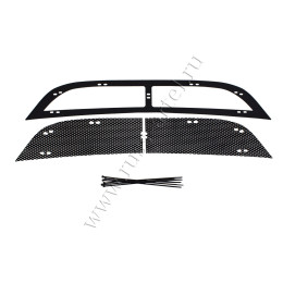 Защитная сетка решетки переднего бампера (Track & Field) Русская артель Volkswagen Tiguan 2011-2015   SRV-135502