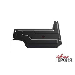 Защита РК АвтоБроня Chevrolet Niva 2002-  111.01011.3