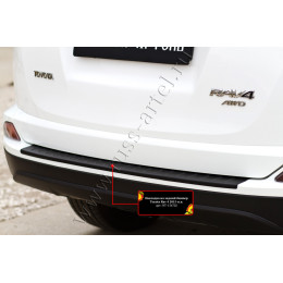 Накладка на задний бампер Русская артель Toyota Rav4 2015-  NT-154702