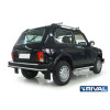 Защита заднего бампера d57  RIVAL Lada 4х4 1995-, 3D  R.6002.005