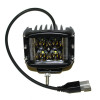 Фара Aurora 8 led, луч- flood, свет белый, 40W, 3200LM, 9-36V ALO-2- P4E15J