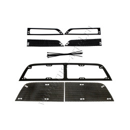 Защитная сетка решетки радиатора и решетки переднего бампера Русская артель Renault Duster 2015-  SRR-139502