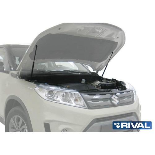 Амортизаторы капота, 2 шт. RIVAL Suzuki Grand Vitara 2005-2015  A.ST.5501.1