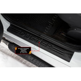 Накладки на внутренние пороги дверей, вариант 2 Русская артель Renault Duster   NRD-019702