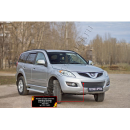 Зимняя заглушка решетки переднего бампера Русская артель Great Wall Hover H5 2011-2016  ZRG-126802