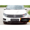 Накладки на передние фары (реснички) Русская артель Volkswagen Tiguan 2011-2015  REVT-043700